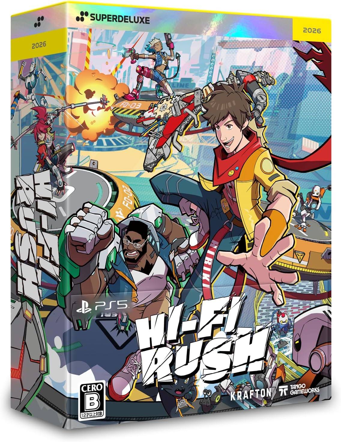 【PS5】Hi-Fi RUSH ハイファイラッシュ  DELUXE EDITION　（限定版） 