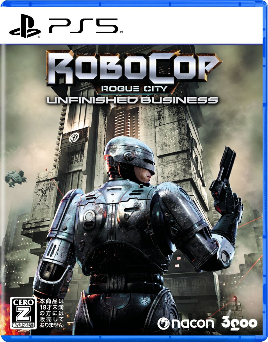 【PS5】RoboCop: Rogue City - UNFINISHED BUSINESS