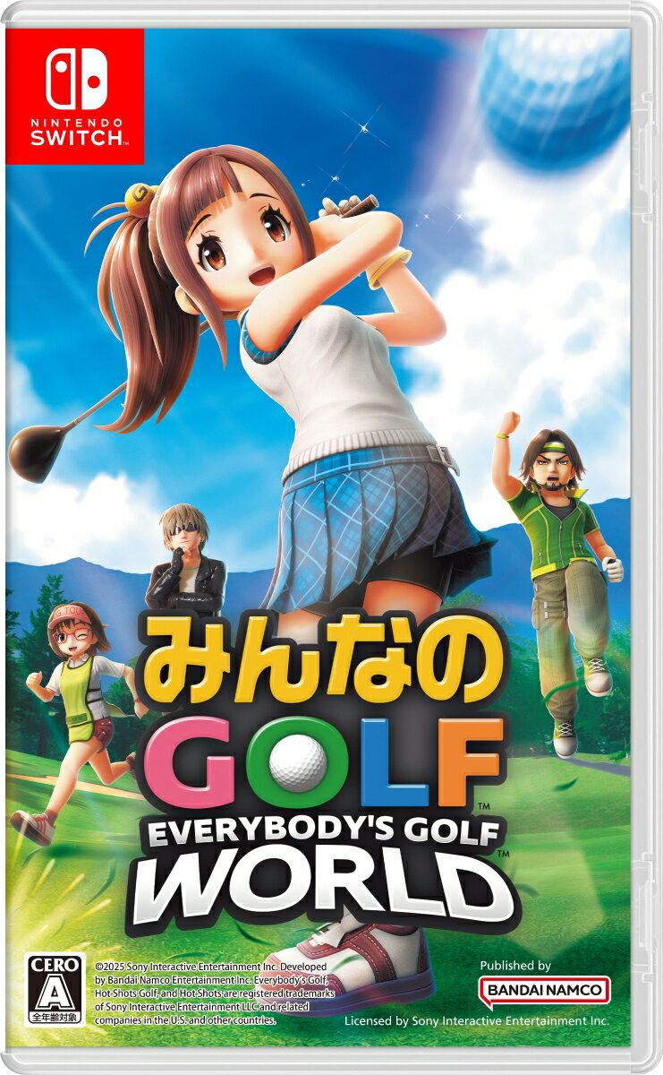 【Nintendo Switch】みんなのGOLF WORLD