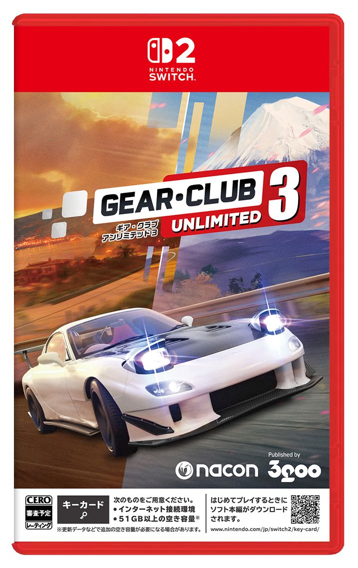 【Nintendo Switch 2】GEAR・CLUB UNLIMITED 3 
